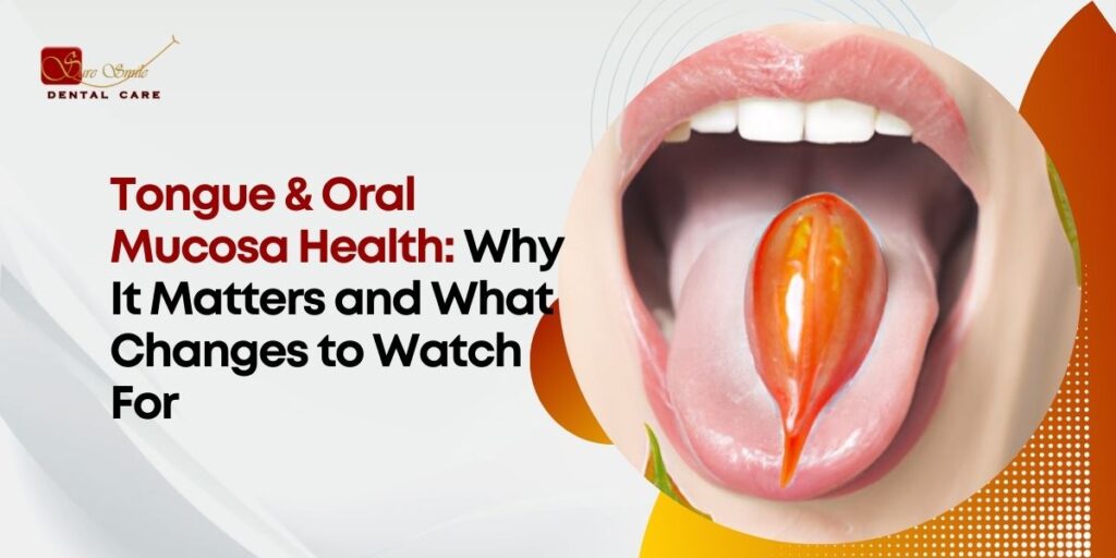 tongue health signs, mouth tissue redness causes